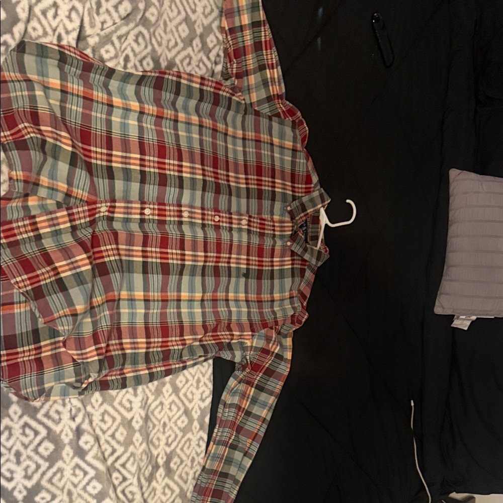Polo by Ralph Lauren Multicolor Plaid Casual Button Down Shirt